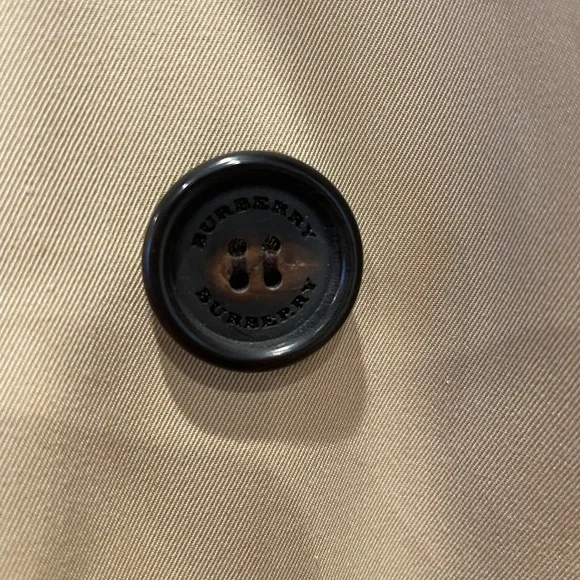 Burberry Kensington Long Cotton Trench Honey US 2 NWT - Picture 6 of 9
